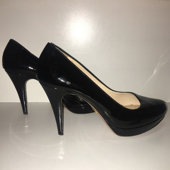  PRADA Black Patent Heels Size 39.5 - Picture 4 of 5
